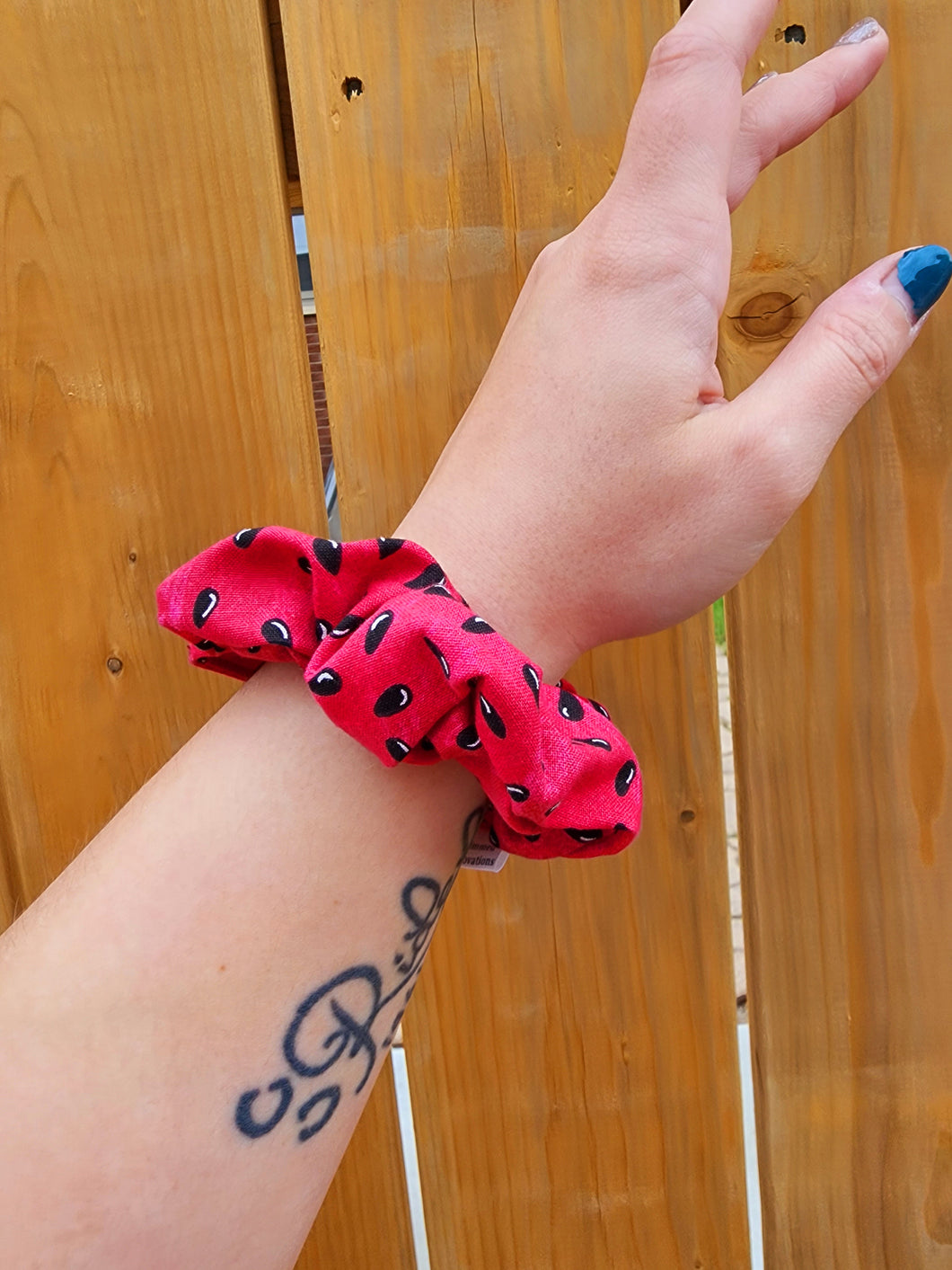 Watermelon Scrunchie